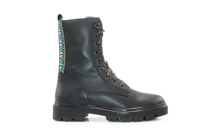 Braqeez Mayla Moxie Biker Boots - Zwart