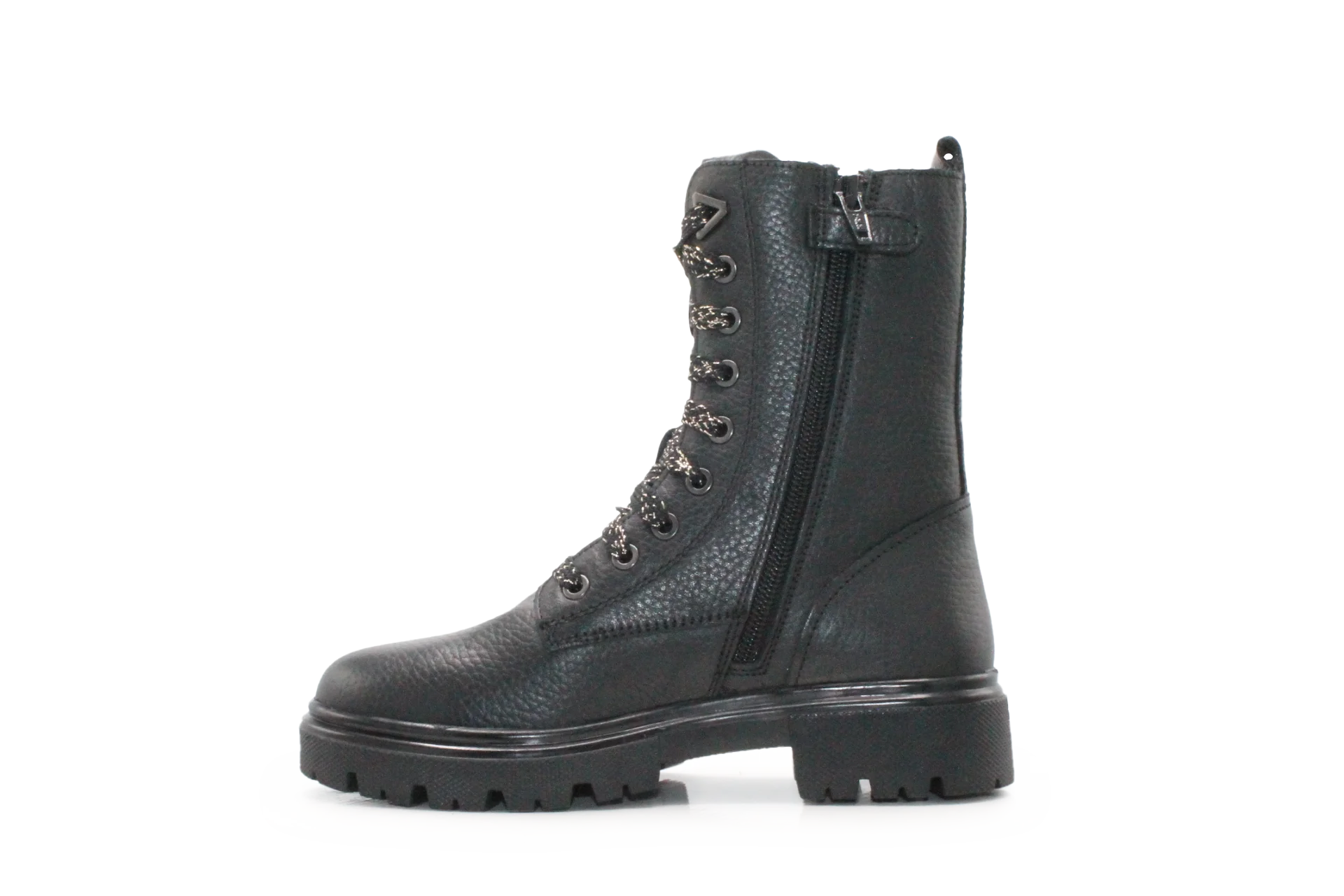 Braqeez Mayla Moxie Biker Boots - Zwart
