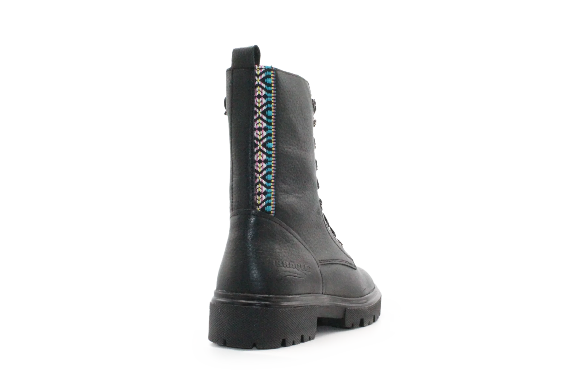 Braqeez Mayla Moxie Biker Boots - Zwart