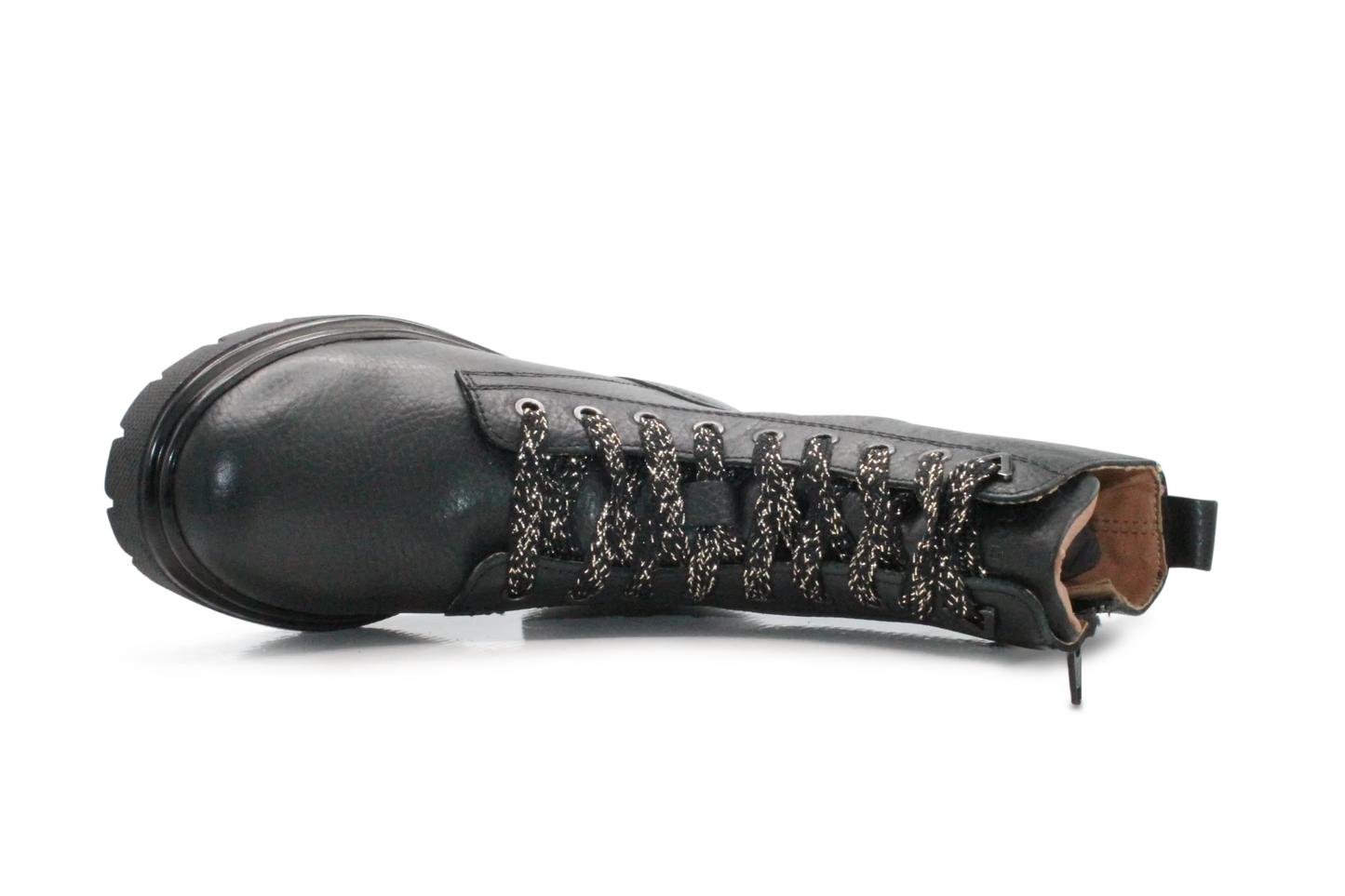 Braqeez Mayla Moxie Biker Boots - Zwart