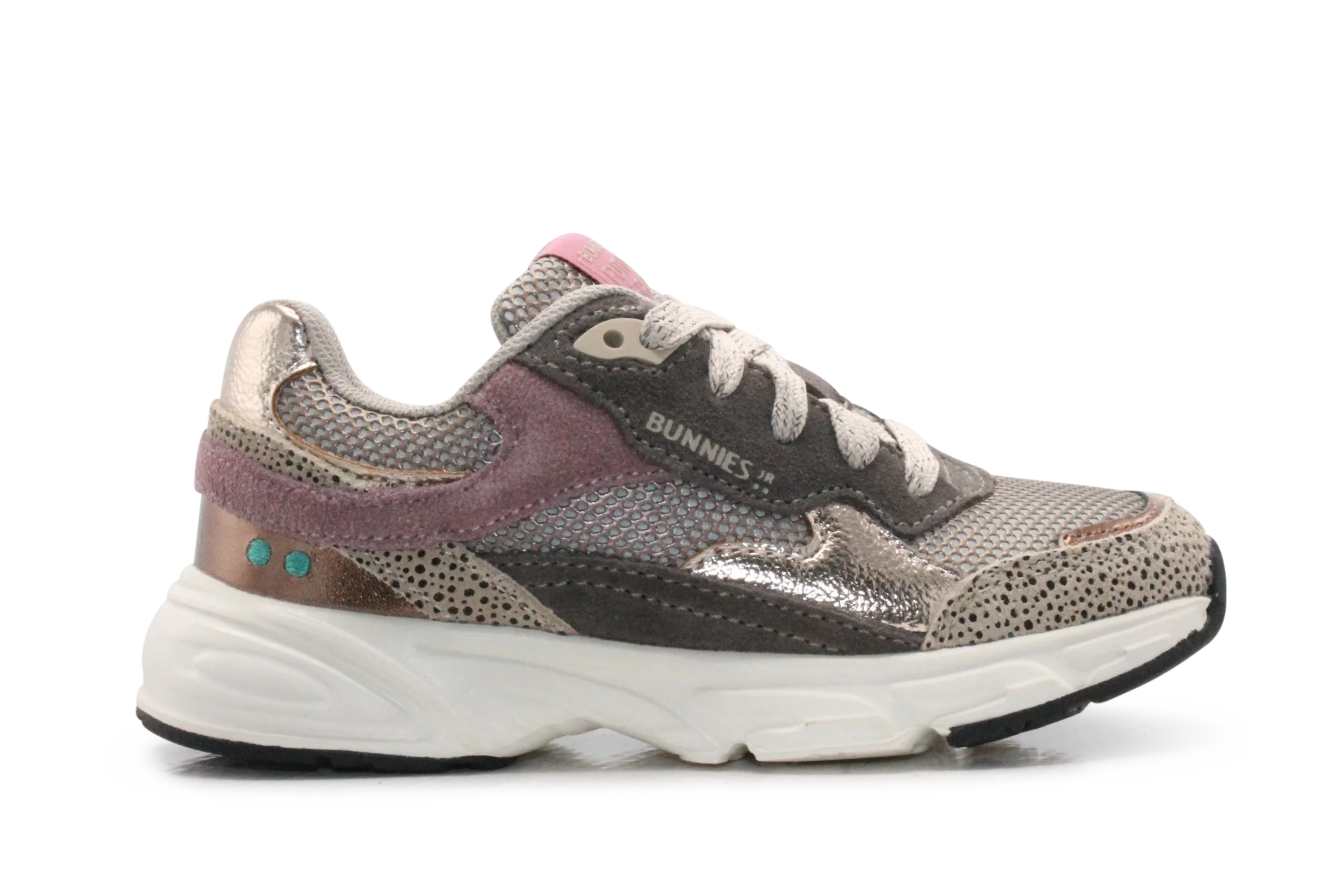 BunniesJR Duuk Dash Meisjes Sneaker - Taupe