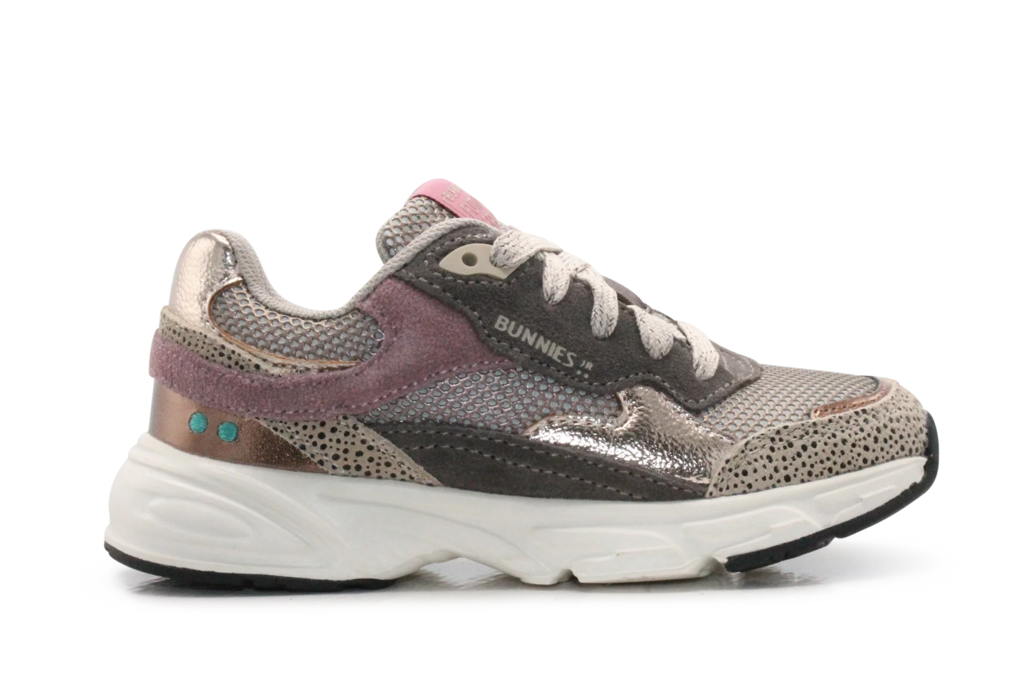 BunniesJR Duuk Dash Meisjes Sneaker - Taupe