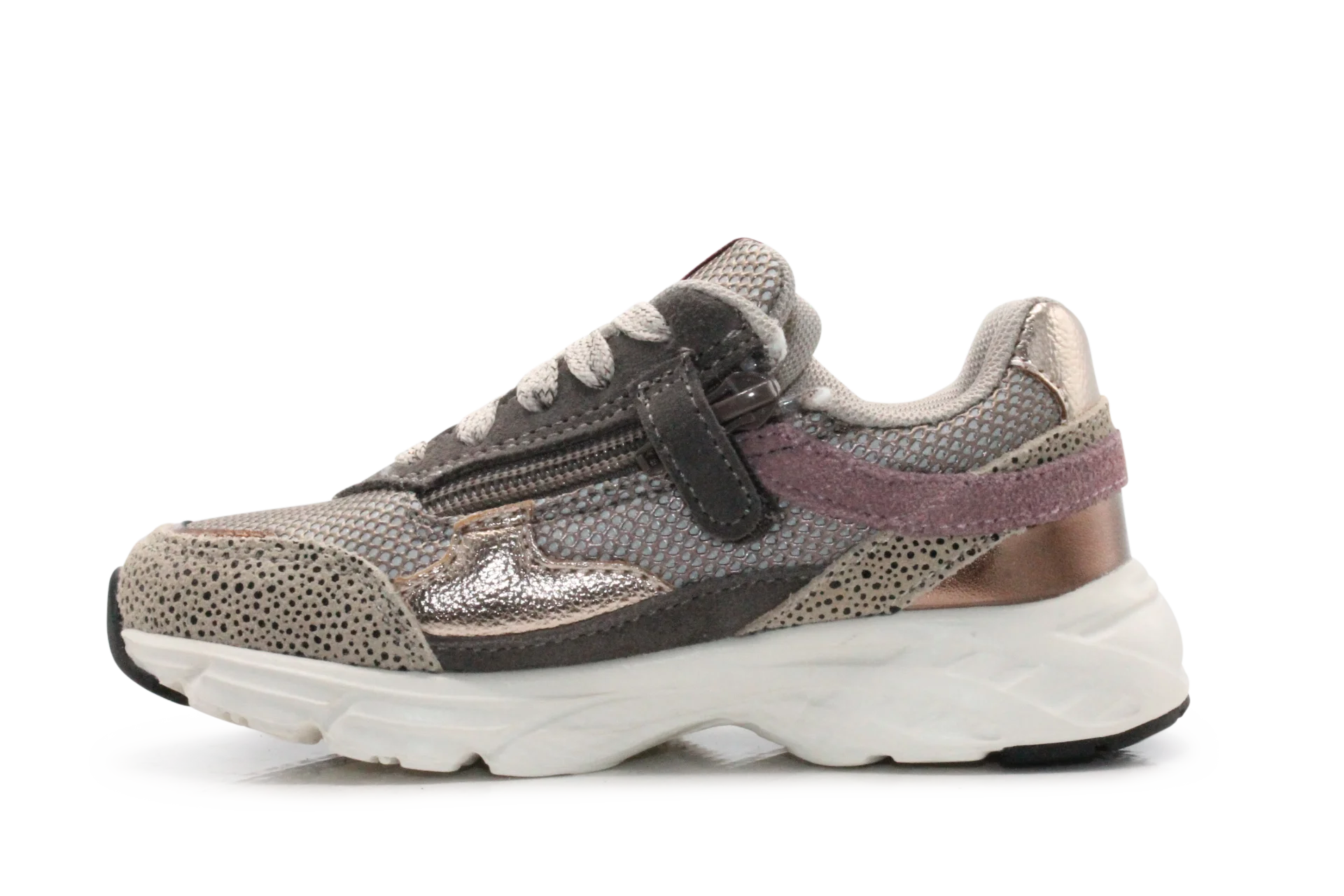 BunniesJR Duuk Dash Meisjes Sneaker - Taupe