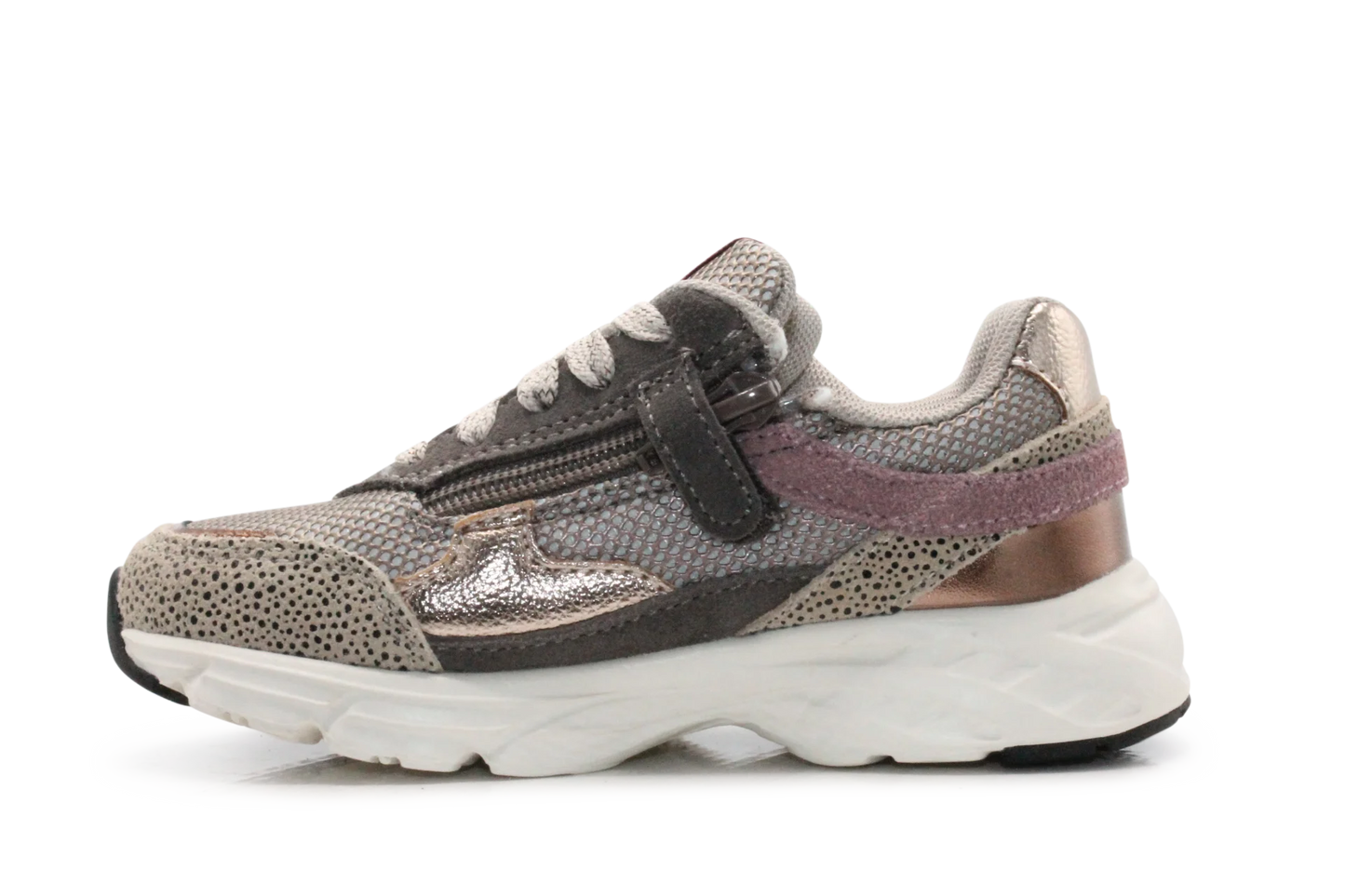 BunniesJR Duuk Dash Meisjes Sneaker - Taupe