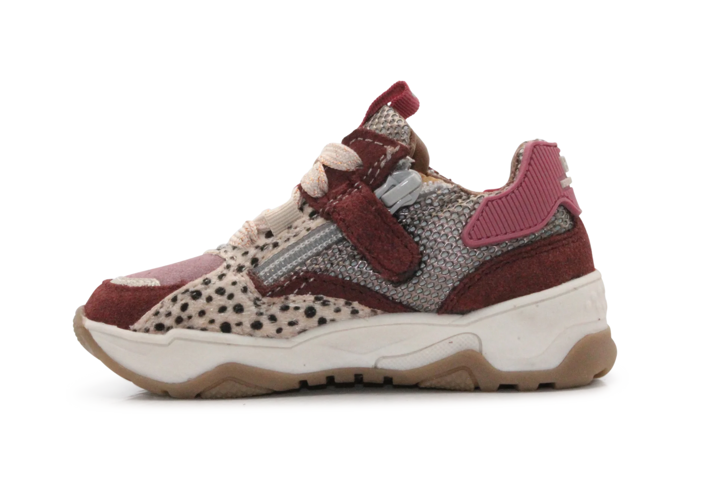BunniesJR Cody Chunky Meisjes Sneaker - Bordeaux