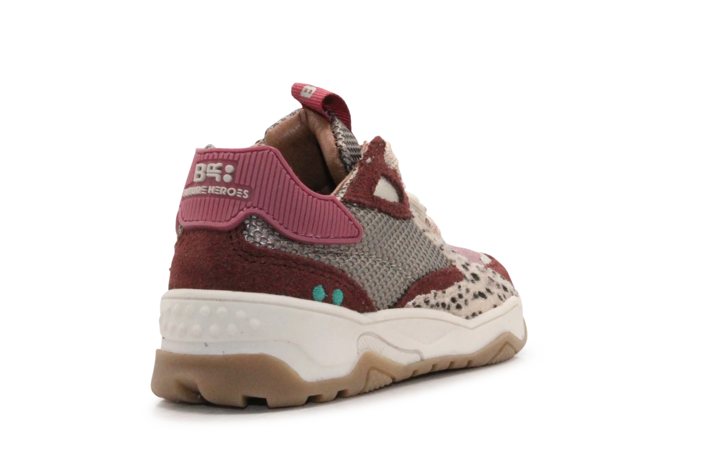 BunniesJR Cody Chunky Meisjes Sneaker - Bordeaux