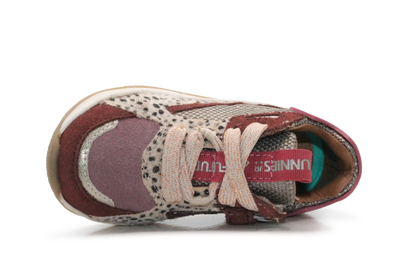 BunniesJR Cody Chunky Meisjes Sneaker - Bordeaux