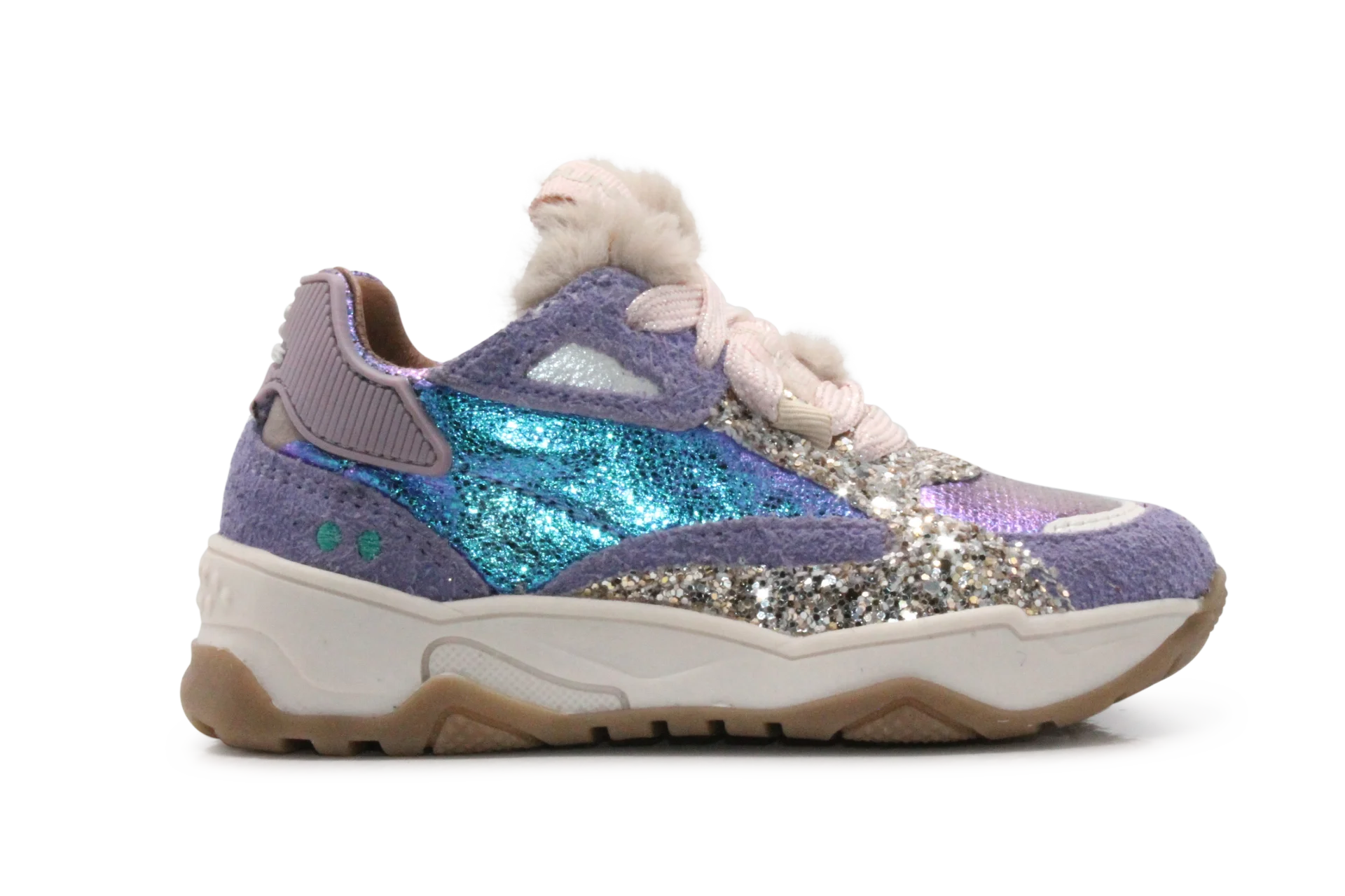 BunniesJR Cody Chunky Meisjes Sneaker - Paars