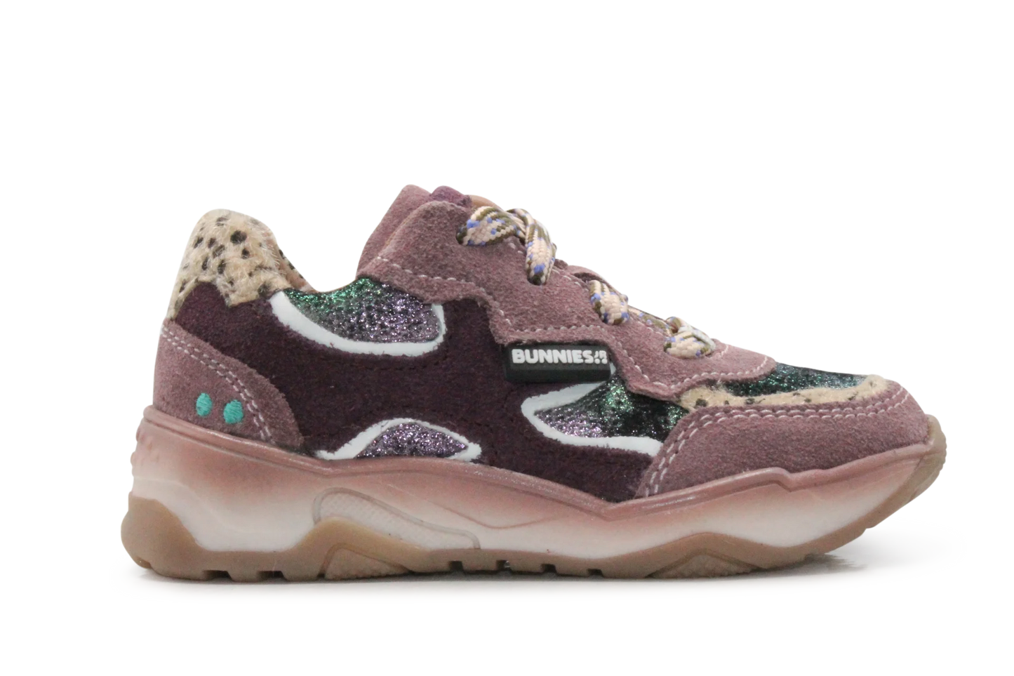 BunniesJR Chase Chunky Meisjes Sneaker - Bordeaux