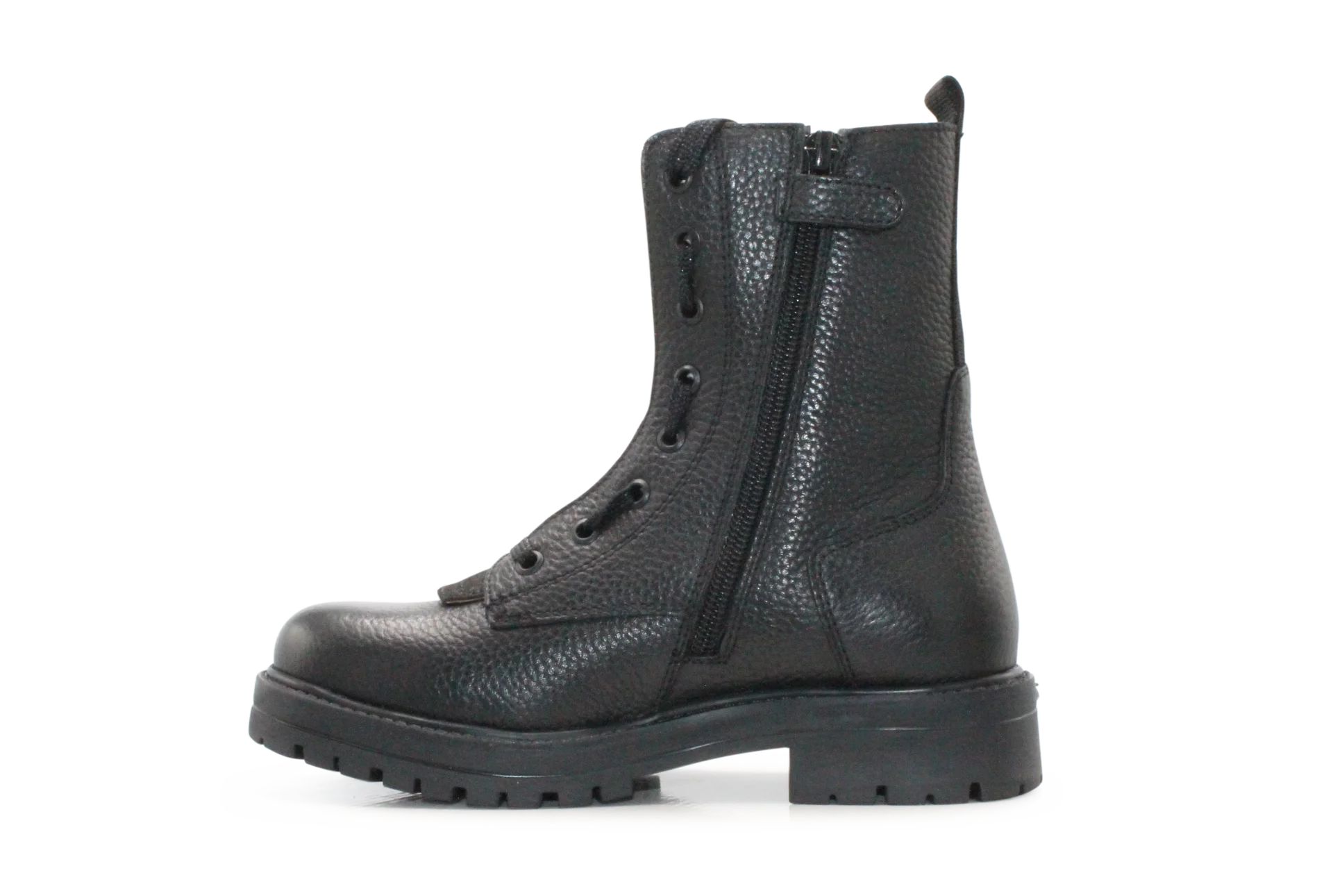 Braqeez Lieve Leap Biker Boots - Zwart