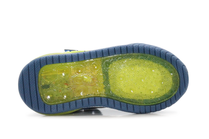 Geox Basket Inek  lichtjes Schoenen Jongens - Royal lime