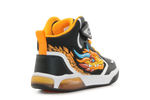 Geox Basket Inek  lichtjes Schoenen Jongens - Black Orange
