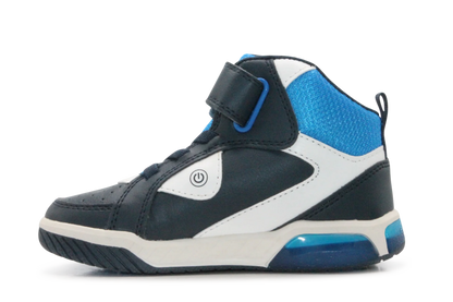 Geox Basket Inek  lichtjes Schoenen Jongens - Royal Red