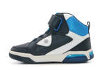 Geox Basket Inek  lichtjes Schoenen Jongens - Royal Red