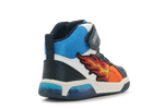 Geox Basket Inek  lichtjes Schoenen Jongens - Royal Red