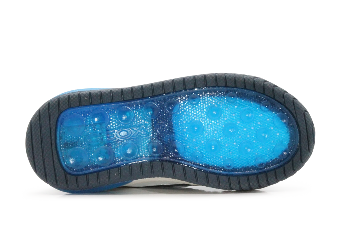 Geox Basket Inek  lichtjes Schoenen Jongens - Royal Red
