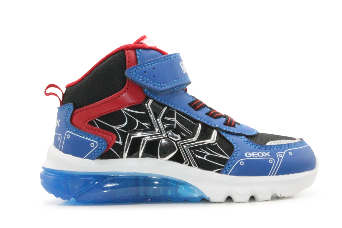 Geox Spiderman lichtjes Schoenen Jongens - Rood Blauw