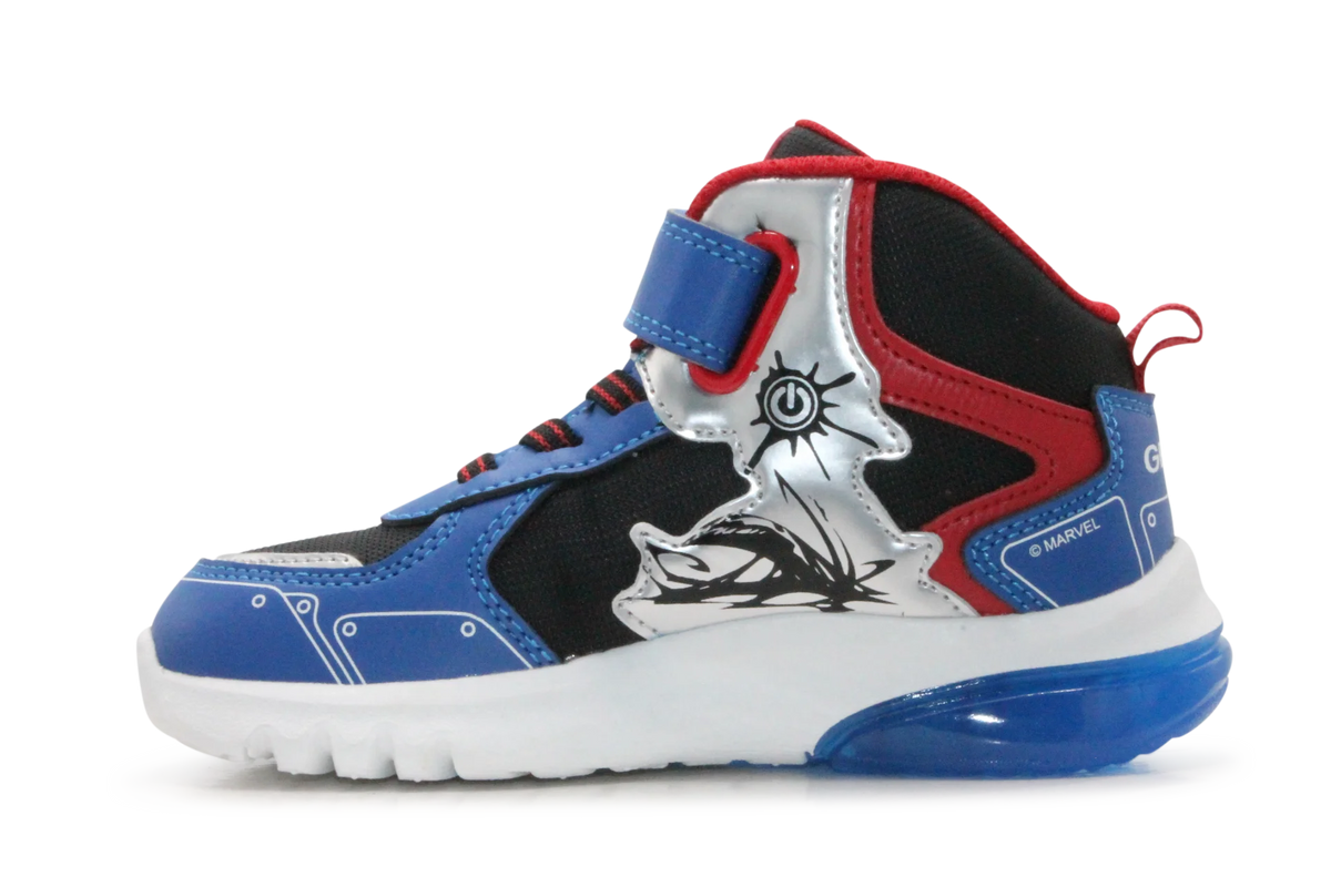 Geox Spiderman lichtjes Schoenen Jongens - Rood Blauw