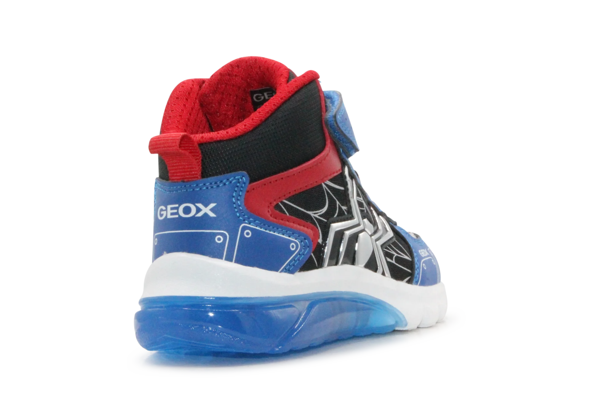 Geox Spiderman lichtjes Schoenen Jongens - Rood Blauw
