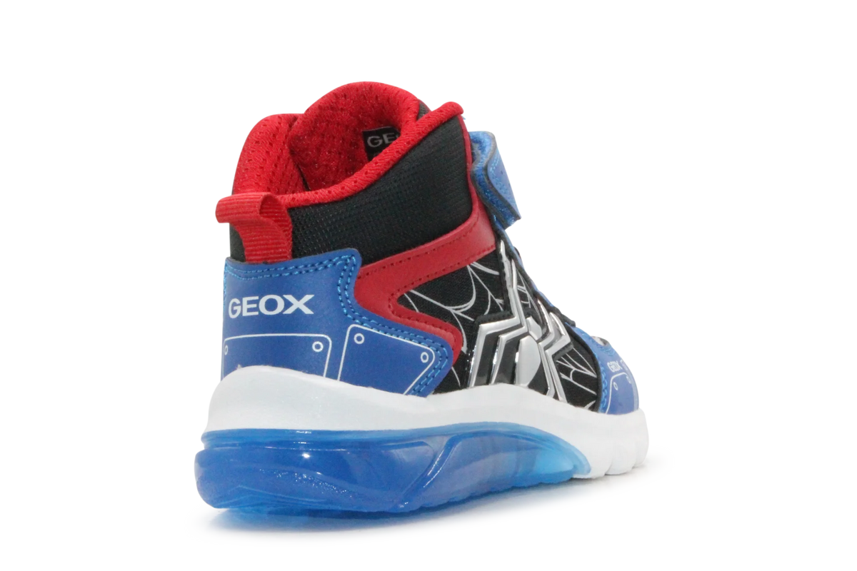 Geox Spiderman lichtjes Schoenen Jongens - Rood Blauw