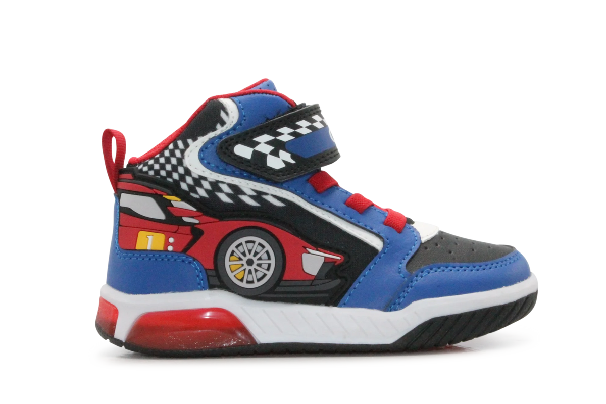 Geox Basket Inek  lichtjes Schoenen Jongens - Blauw