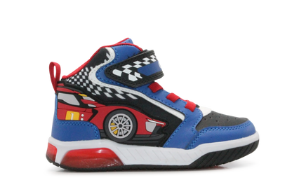 Geox Basket Inek  lichtjes Schoenen Jongens - Blauw