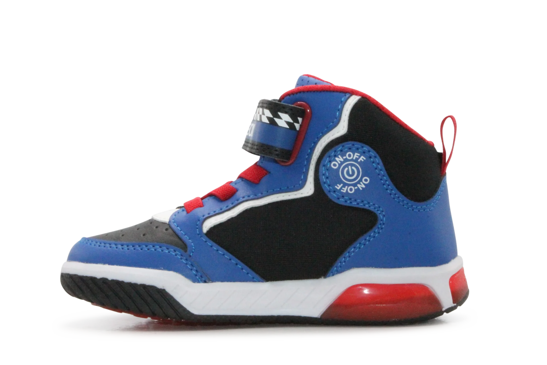 Geox Basket Inek  lichtjes Schoenen Jongens - Blauw
