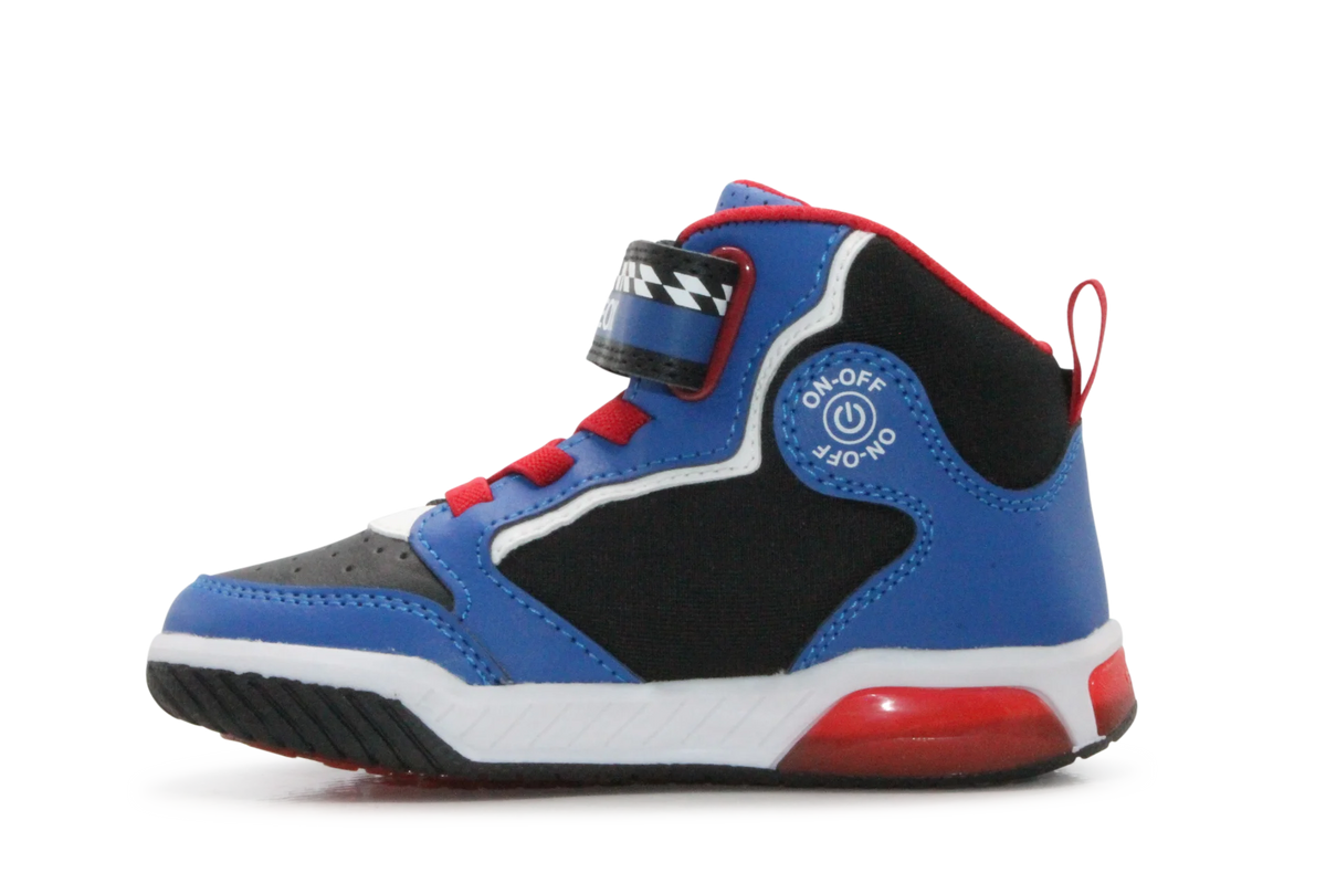 Geox Basket Inek  lichtjes Schoenen Jongens - Blauw