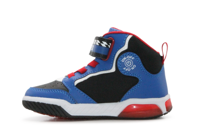 Geox Basket Inek  lichtjes Schoenen Jongens - Blauw