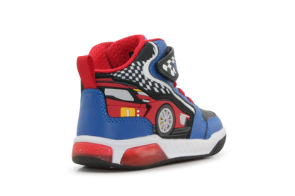 Geox Basket Inek  lichtjes Schoenen Jongens - Blauw