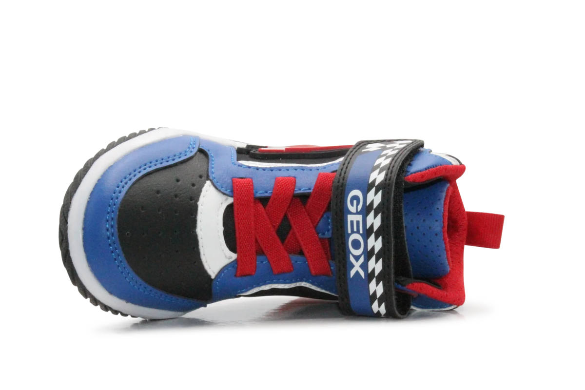Geox Basket Inek  lichtjes Schoenen Jongens - Blauw
