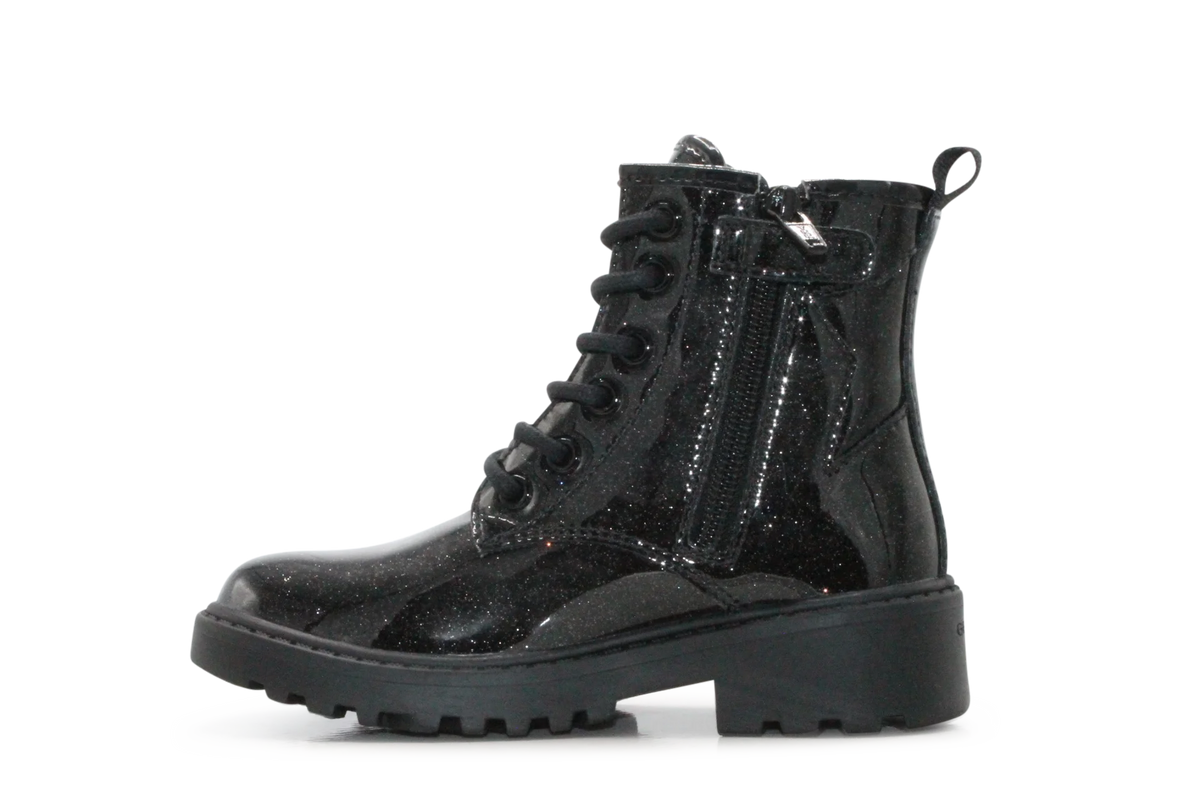 Geox Veterboot Casey  Meisjes  - Zwart