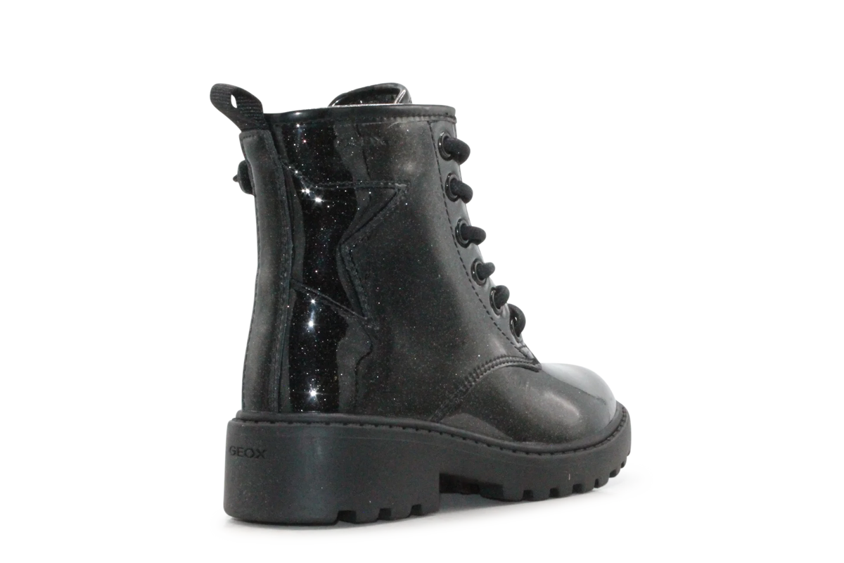 Geox Veterboot Casey  Meisjes  - Zwart