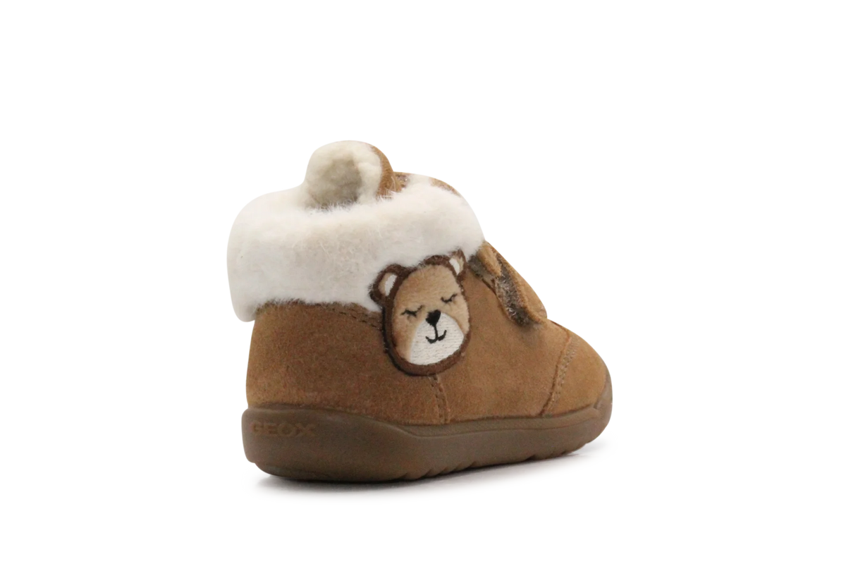 Geox Eerste Loopschoenen Meisjes Macchia - Bruin