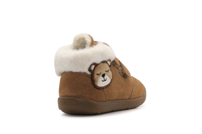Geox Eerste Loopschoenen Meisjes Macchia - Bruin