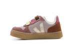 Veja Klittenband Schoen V10-Small Leer - Babe Platine