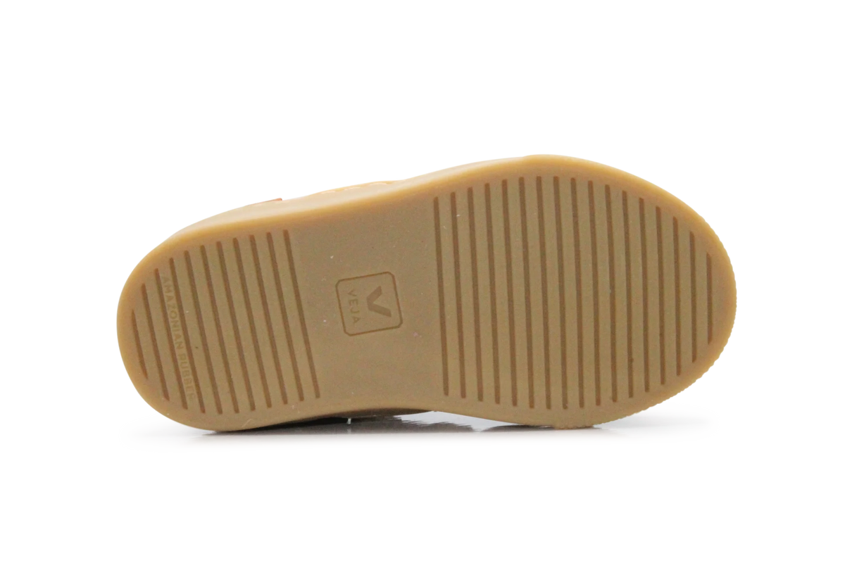Veja Klittenband Schoen V10-Small Leer - Babe Platine