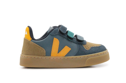 Veja Klittenband Schoen V10-Small Leer - California Ouro Natural