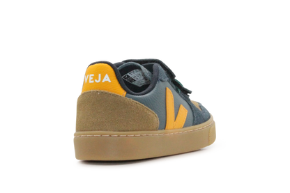 Veja Klittenband Schoen V10-Small Leer - California Ouro Natural
