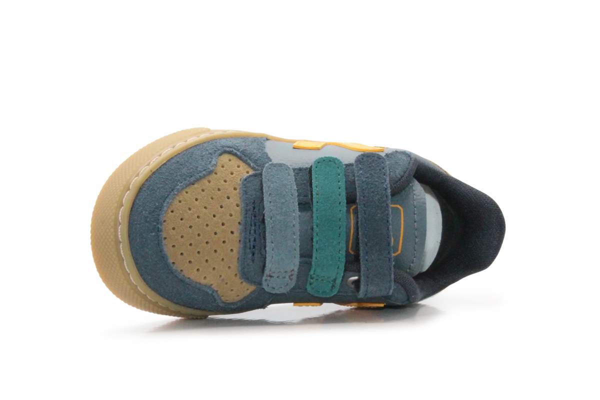 Veja Klittenband Schoen V10-Small Leer - California Ouro Natural