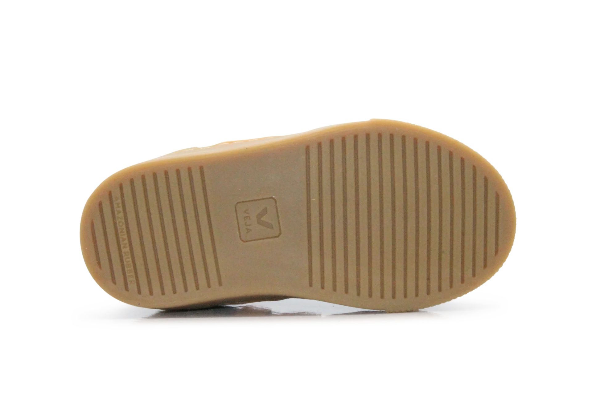 Veja Klittenband Schoen V10-Small Leer - California Ouro Natural