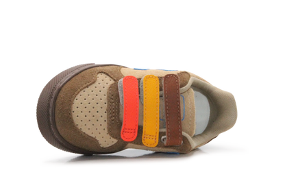 Veja Klittenband Schoen V10-Small Suède - Desert Egee Brown
