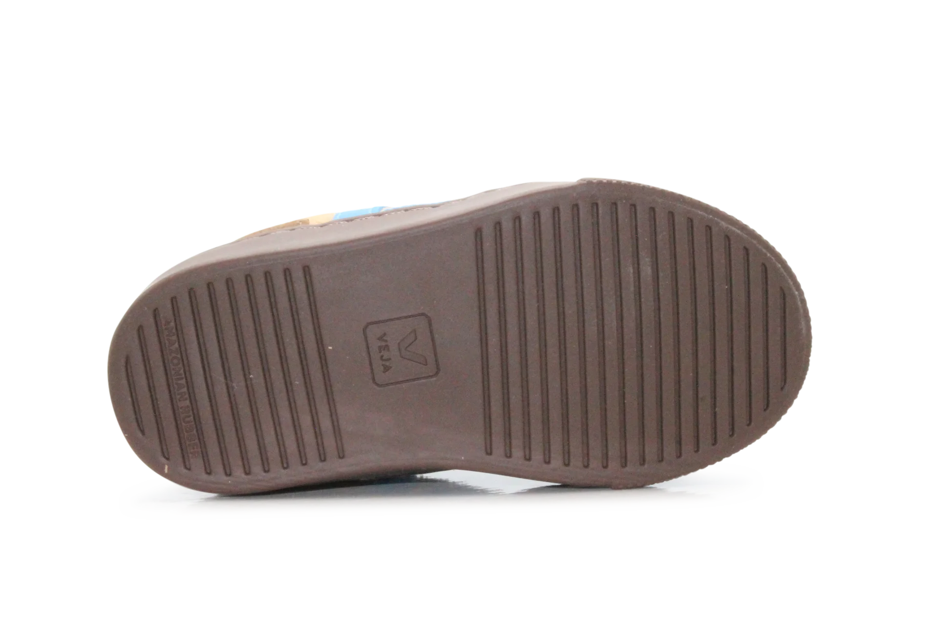 Veja Klittenband Schoen V10-Small Suède - Desert Egee Brown