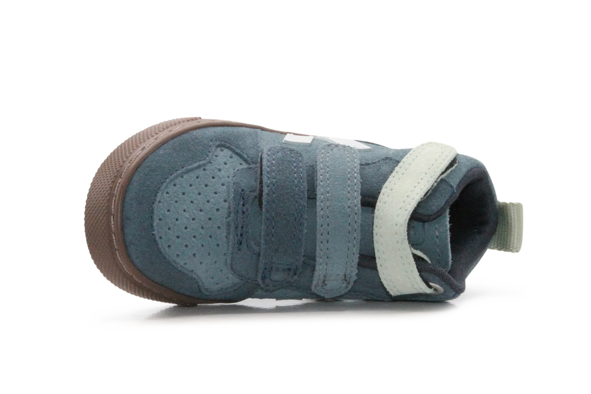 Veja Klittenband Schoen V10-Small Mid Suède - California Shark Bark
