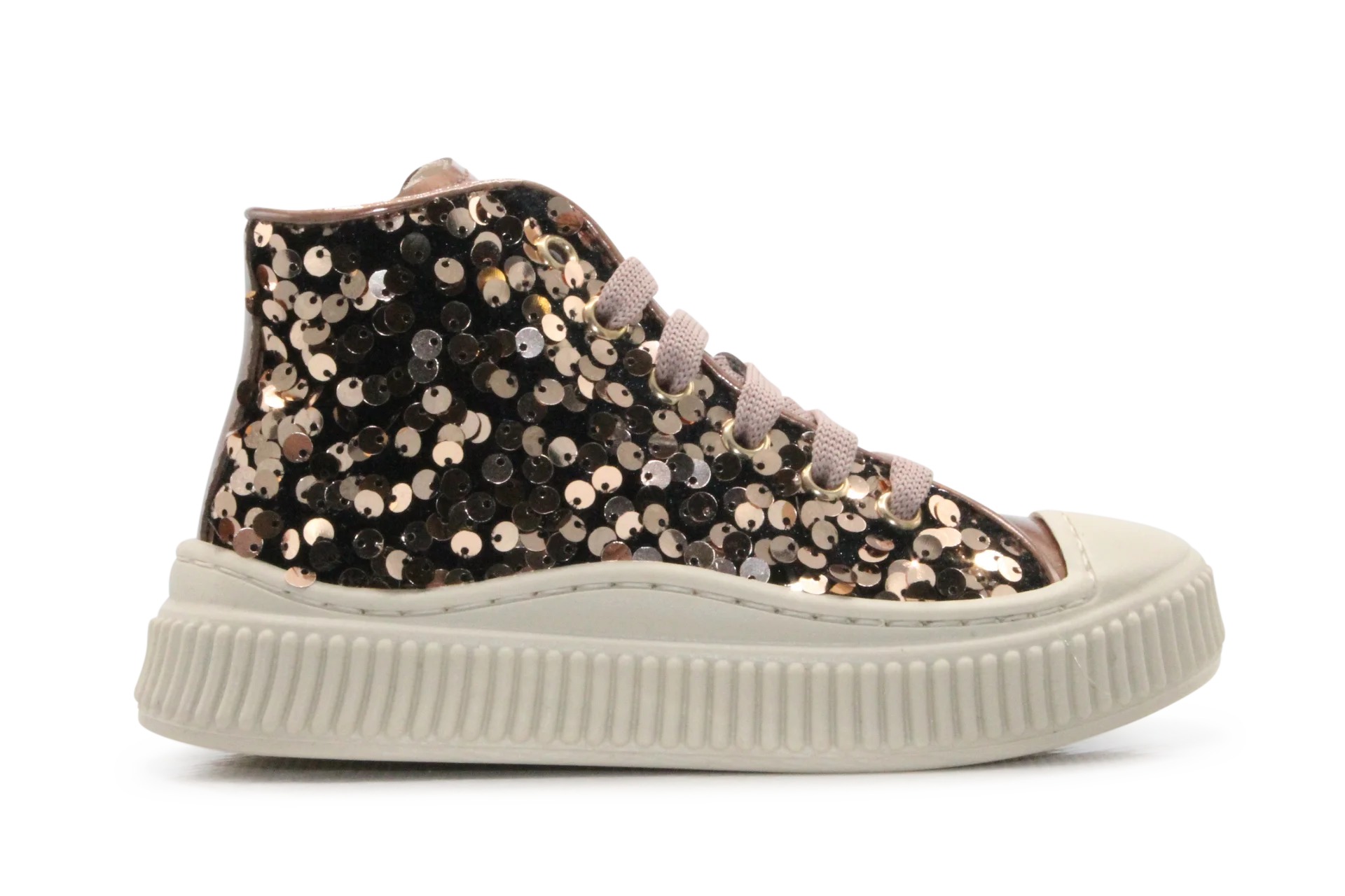 Beberlis Veterschoen  25638 - Goud