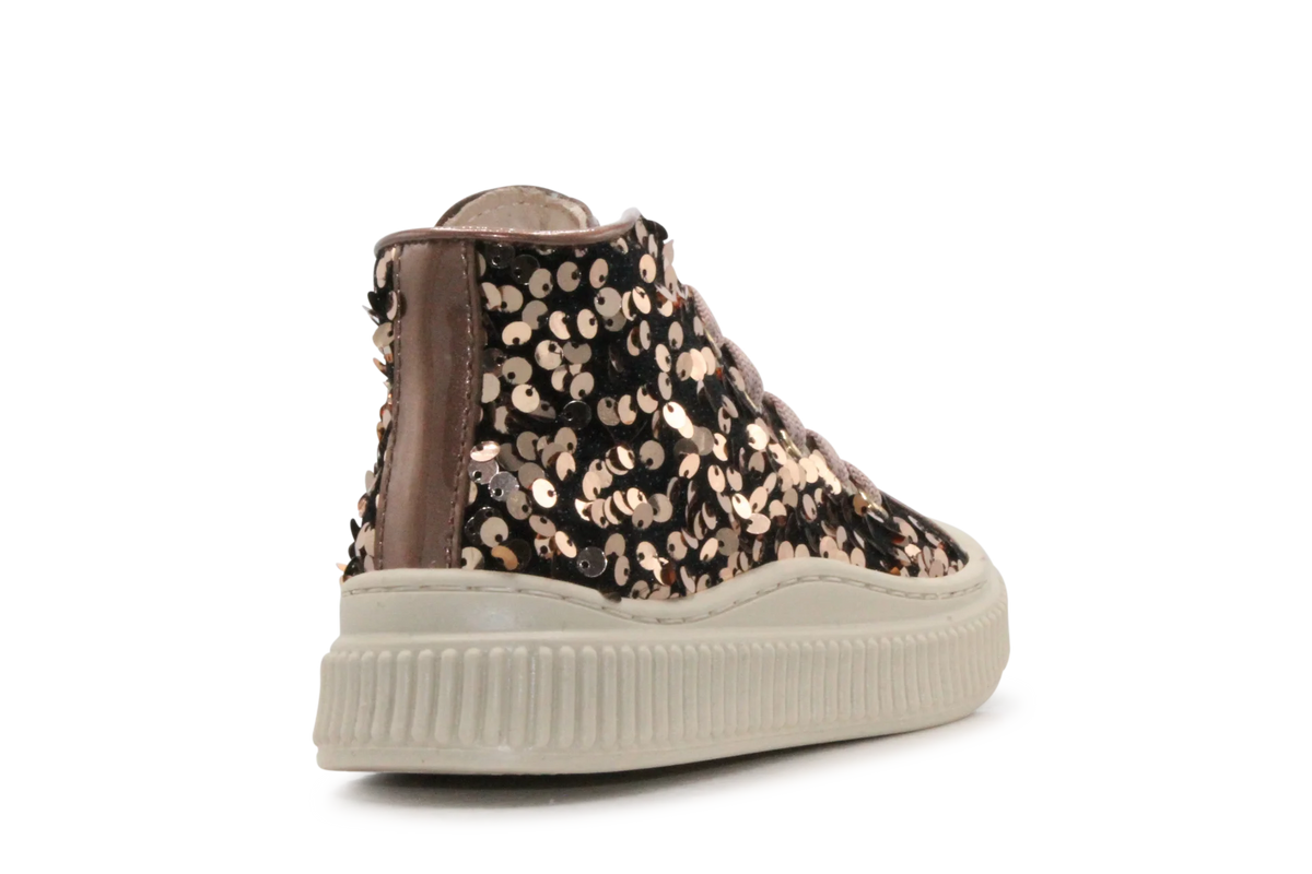 Beberlis Veterschoen  25638 - Goud