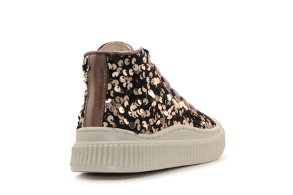Beberlis Veterschoen  25638 - Goud