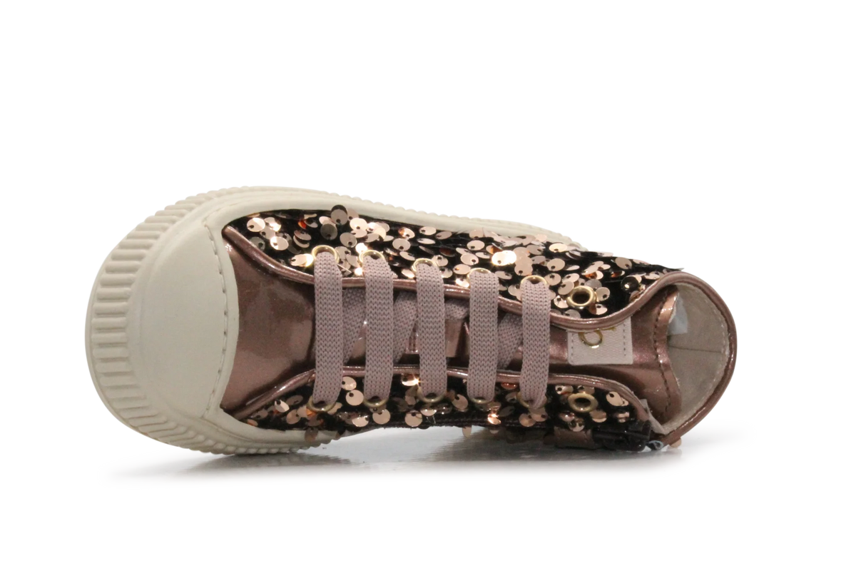 Beberlis Veterschoen  25638 - Goud