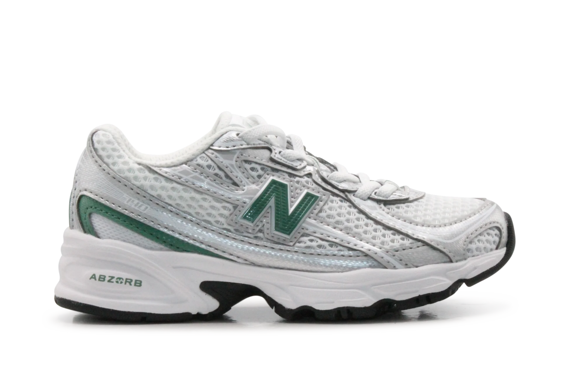 New Balance - Sneaker 740 Silver Metallic Green Kids