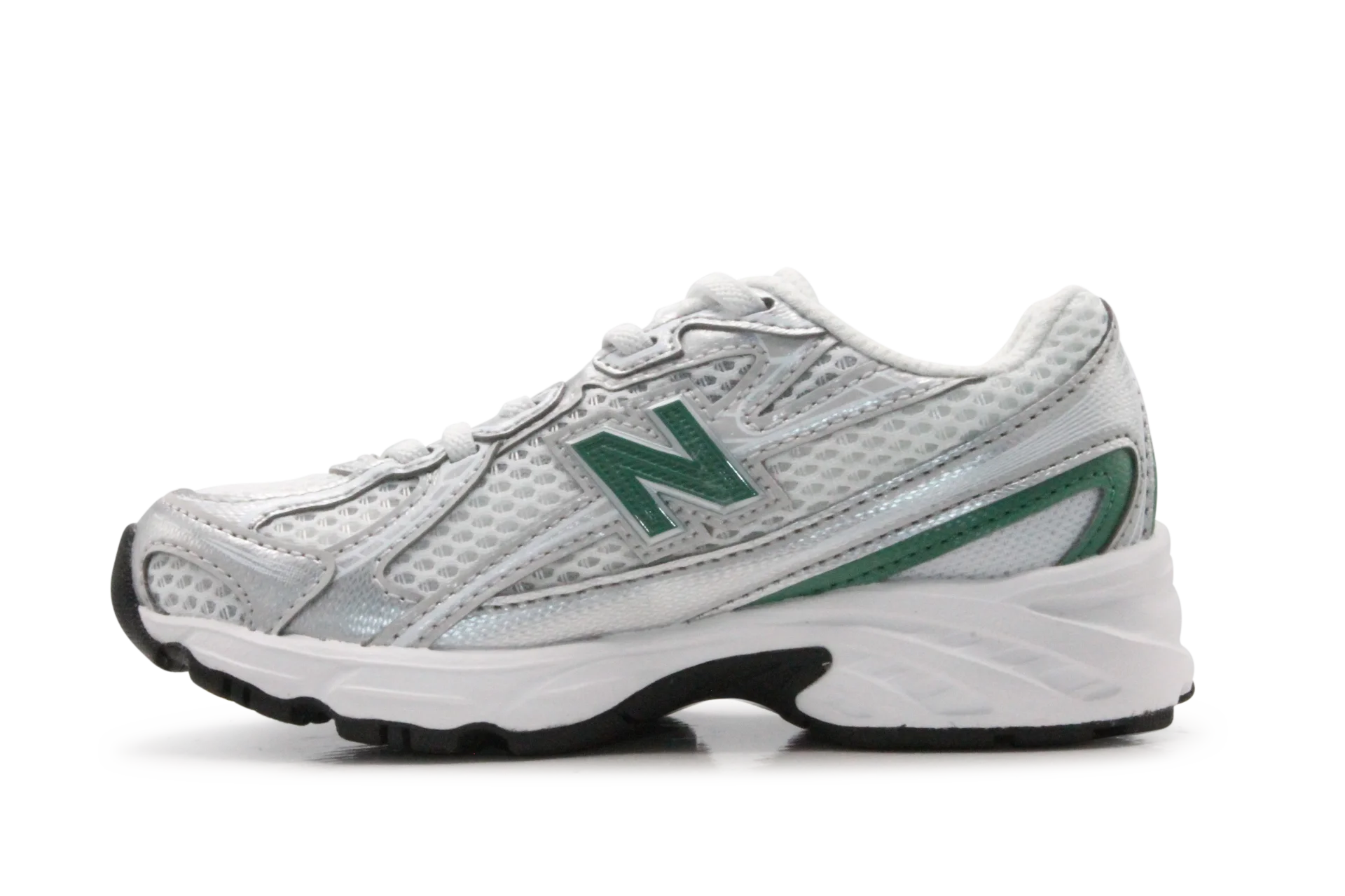 New Balance - Sneaker 740 Silver Metallic Green Kids